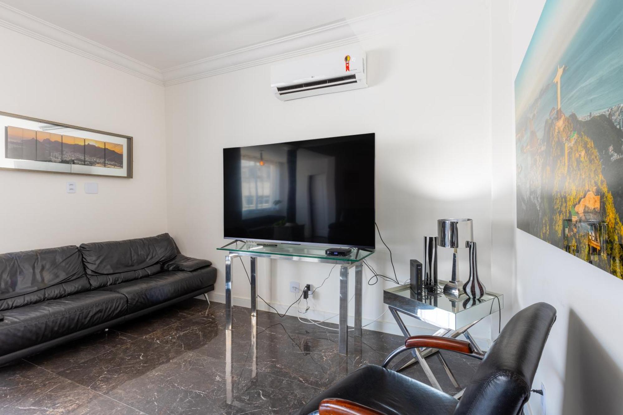 ריו דה ז'ניירו The Best Copa Executive Design Penthouse 4 Bedroom 3 Bathroom 6 Air Conditioners 2500 Sq Ft 85 Inch Cimema Tv מראה חיצוני תמונה