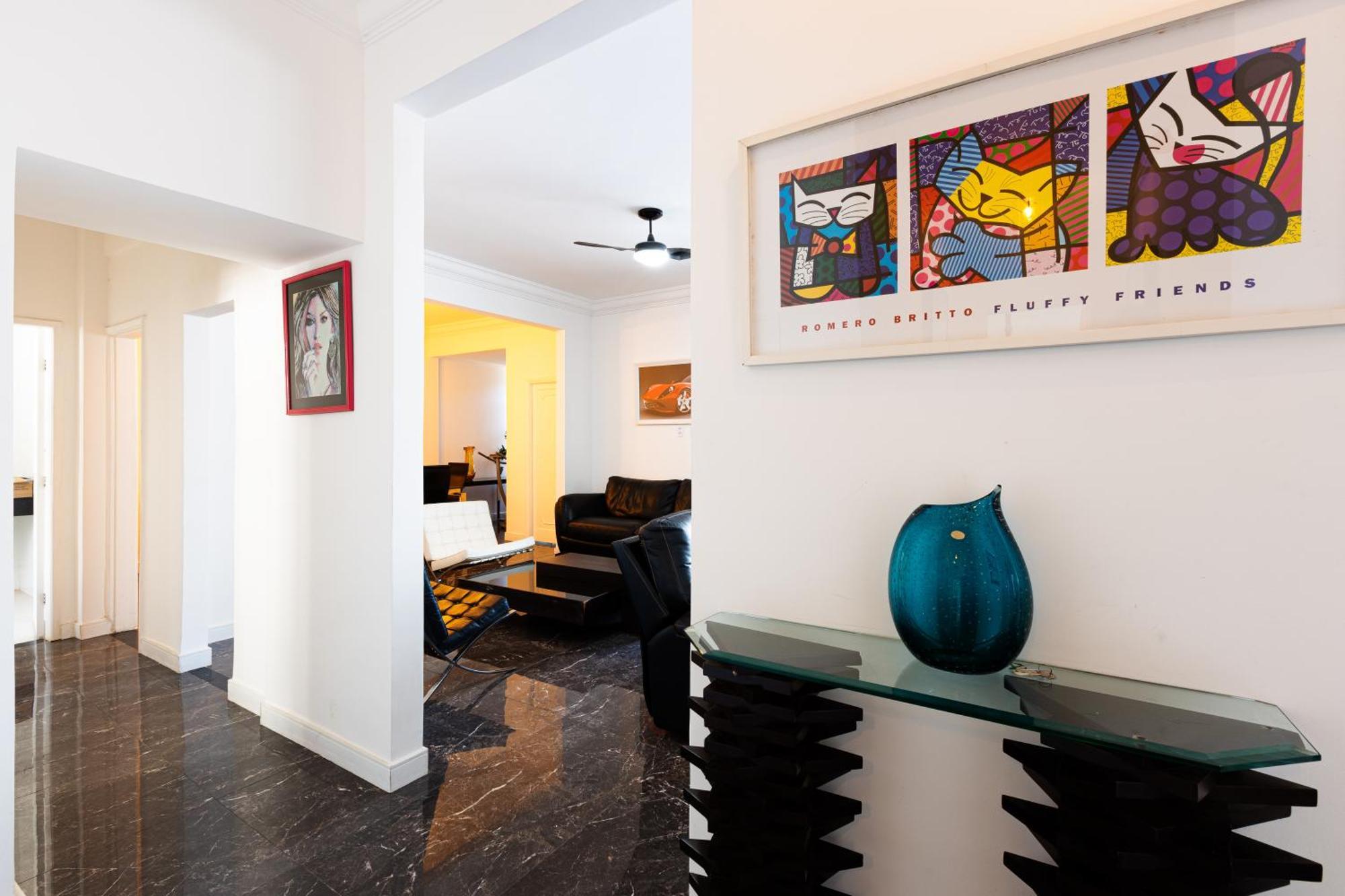 ריו דה ז'ניירו The Best Copa Executive Design Penthouse 4 Bedroom 3 Bathroom 6 Air Conditioners 2500 Sq Ft 85 Inch Cimema Tv מראה חיצוני תמונה