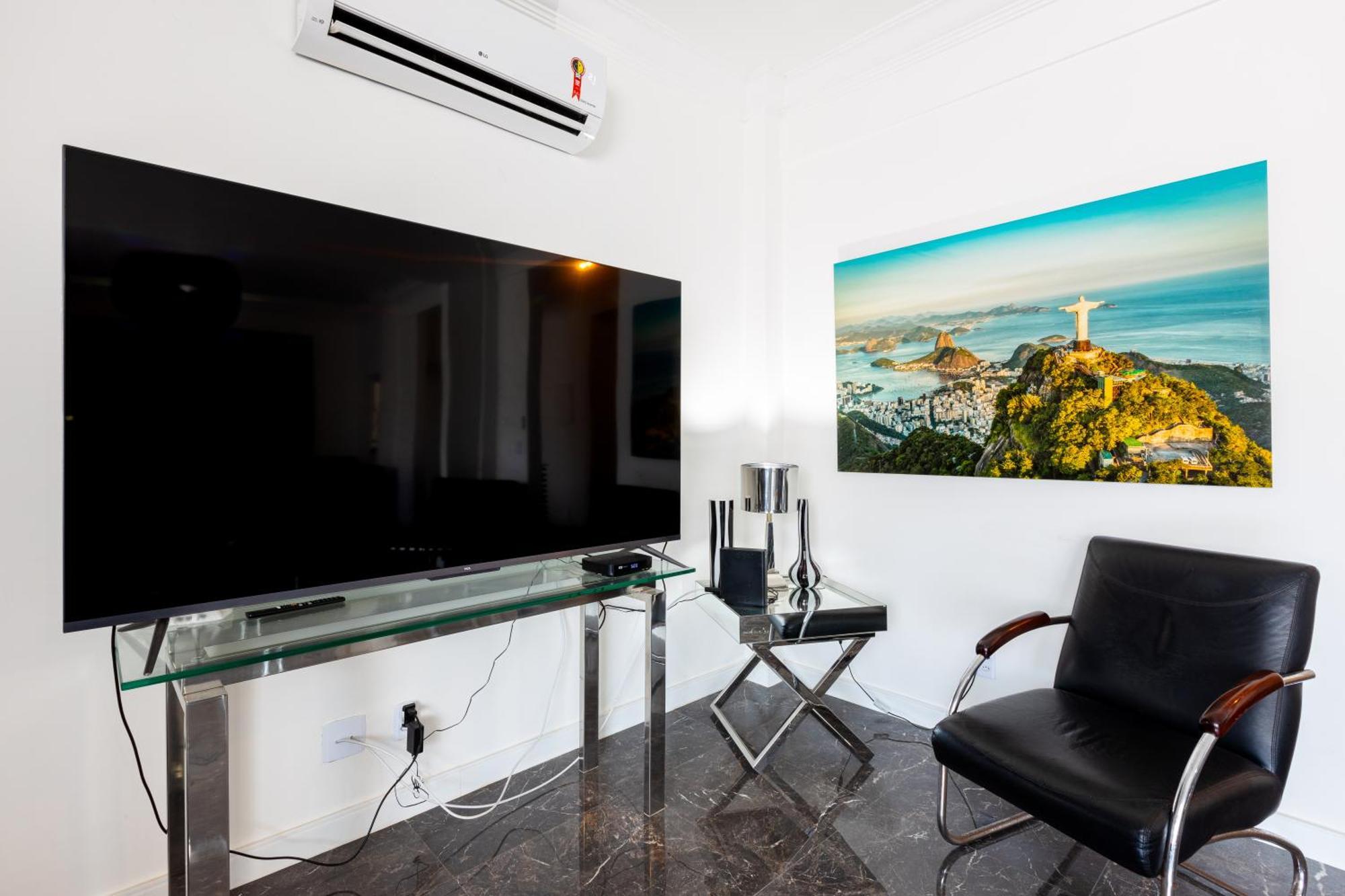ריו דה ז'ניירו The Best Copa Executive Design Penthouse 4 Bedroom 3 Bathroom 6 Air Conditioners 2500 Sq Ft 85 Inch Cimema Tv מראה חיצוני תמונה